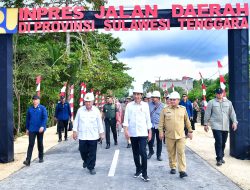 Resmikan Pelaksanaan Inpres Jalan Daerah di Sulawesi Tenggara, Presiden: Percepat Mobilitas Orang dan Logistik