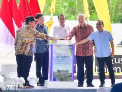 Presiden Joko Widodo Resmikan Astra Biz Center dan Nusantara Botanical Garden di IKN
