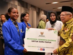 Cetak SDM Andal dan Berdaya Saing, Wapres Ma’ruf Amin Dukung BAZNAS Salurkan Beasiswa Papua Cerdas