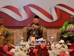 Dialog dengan Tokoh Masyarakat Papua Selatan, Wapres Ma’ruf Amin Harapkan Program Provinsi dan Kabupaten Terkoordinasi dengan Baik