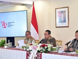 Kasetpres Luncurkan Logo HUT Ke-79 RI: Nusantara Baru Indonesia Maju