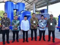 Kunjungi Kawasan Industri PIER Pasuruan, Wapres Ma’ruf Amin Tegaskan Pengolahan Limbah adalah Kunci Keberlanjutan Lingkungan