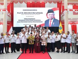 Kurangi Potensi Konflik, Wapres Ma’ruf Amin Tegaskan Pembangunan Papua Pegunungan Harus Selaras dengan Kearifan Lokal
