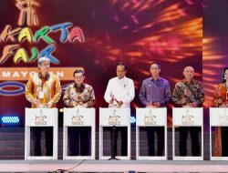 Presiden Joko Widodo Buka Jakarta Fair 2024