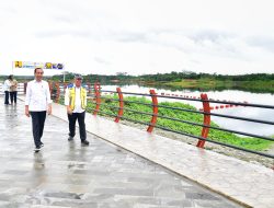 Presiden Joko Widodo Resmikan Bendungan Sepaku Semoi untuk Jamin Pasokan Air Bersih di IKN