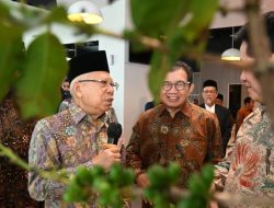 Usai Resmikan Gedung BSI Aceh, Wapres Ma’ruf Amin Tinjau Showcase Desa Binaan dan UMKM BSI