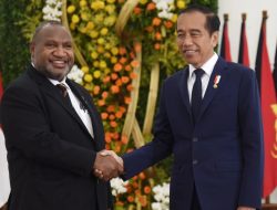 Presiden Joko Widodo dan PM Papua Nugini Sepakat Tingkatkan Kerja Sama