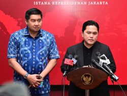 Diterima Presiden Jokowi, Ketua Umum PSSI Erick Thohir Umumkan Persiapan Piala Presiden