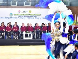 Ibu Iriana Buka Lomba Senam Kreasi Piala Ibu Negara Tahun 2024