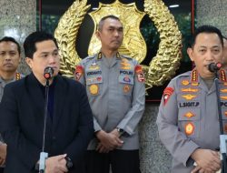 Kapolri Listyo Sigit Prabowo dan Ketum PSSI Erick Thohir Bertemu, Pastikan Penyelenggaraan Piala Presiden Berjalan Aman dan Lancar