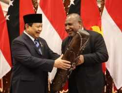 Menhan Prabowo Subianto Terima Kunjungan PM Papua Nugini, Bahas Kerja Sama Pertahanan
