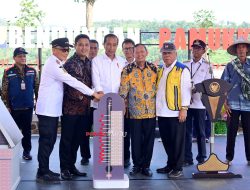 Presiden Jokowi Resmikan Bendungan Pamukkulu, Tingkatkan Ketahanan Air di Sulawesi Selatan