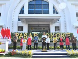 Presiden Jokowi Resmikan Rehabilitasi Pasar Jongke di Kota Surakarta