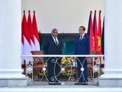 Presiden Jokowi Terima Kunjungan PM Papua Nugini di Istana Bogor