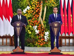 Presiden Jokowi dan PM Marape Bahas Kerja Sama Bilateral dan Kawasan Pasifik