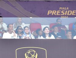 Saksikan Laga Perdana Piala Presiden 2024, Presiden Jokowi: Makin Banyak Kompetisi, Makin Baik