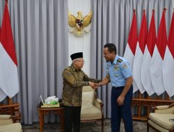 Temui Wapres Ma’ruf Amin, Kasau Laporkan Perkembangan Strategis TNI AU