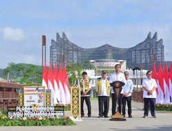 Resmikan Plaza Seremoni Sumbu Kebangsaan di Ibu Kota Nusantara, Ini Harapan Presiden Joko Widodo