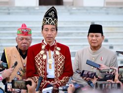 Presiden Joko Widodo Bersyukur Rangkaian Upacara HUT Ke-79 RI di Ibu Kota Nusantara Berjalan Lancar dan Khidmat