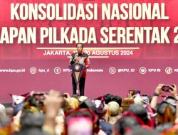 Rapat Konsolidasi Nasional Kesiapan Pilkada 2024, Presiden Joko Widodo Tegaskan Pentingnya Kualitas dan Integritas Pemilu