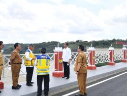 Presiden Joko Widodo Resmikan Bendungan Leuwikeris Daya