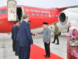 Bertolak ke IKN, Wapres Ma’ruf Amin Akan Groundbreaking Istana Wakil Presiden dan Hadiri Sidang Kabinet Paripurna