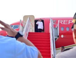 Bertolak ke Jateng, Presiden akan Resmikan Pabrik Bahan Anoda Baterai Litium