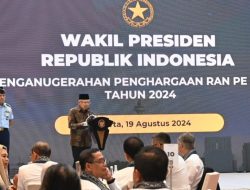 Hadiri RAN PE Awards 2024, Wapres Ma’ruf Amin Sampaikan Strategi Perkuat Penanggulangan Terorisme