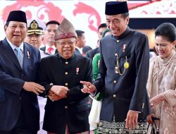 Menhan Prabowo Subianto Hadiri Sidang Tahunan MPR, DPR, DPD RI