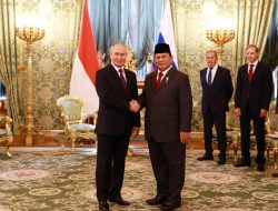 Prabowo Subianto Lakukan Pertemuan dengan Presiden Rusia Vladimir Putin