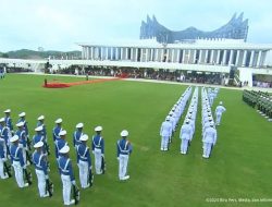 Momen Presiden Joko Widodo Pimpin Upacara Peringatan Detik-Detik Proklamasi di IKN