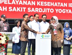 Presiden Jokowi Resmikan Gedung Pelayanan Kesehatan Ibu dan Anak RS Sardjito Yogyakarta
