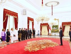 Presiden Jokowi Terima Surat Kepercayaan 10 Duta Besar Negara Sahabat: Brunei, AS, hingga Rusia