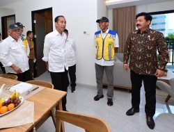 Presiden Jokowi Tinjau Tower Hunian ASN di IKN, Tekankan Pengelolaan Digital dan Modern