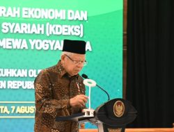 Wapres Ma’ruf Amin Yakini Ekonomi Syariah Sebagai Solusi Inklusif dan Berkelanjutan untuk Yogyakarta