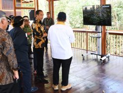 Presiden Jokowi Canangkan Kawasan Wanagama Nusantara di IKN