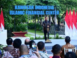 Presiden Jokowi Resmikan Kawasan Indonesia Islamic Financial Center di Jakarta