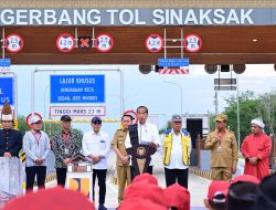 Presiden Jokowi Resmikan Sejumlah Ruas Jalan Tol di Sumatra Utara