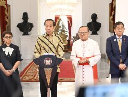 Presiden Jokowi: Selamat Datang Yang Teramat Mulia Sri Paus Fransiskus ke Indonesia
