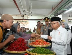 Resmikan Pasar Encik Puan Perak dan Inpres Jalan Daerah di Kepri, Wapres Ma’ruf Amin Sampaikan Tiga Strategi Perkuat Ekonomi dan Konektivitas