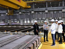 Resmikan Produksi Smelter PT Freeport Indonesia, Presiden Jokowi: Dorong Hilirisasi dan Penerimaan Negara
