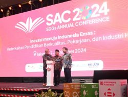 Buka Konferensi Tahunan SDGs 2024, Wapres Ma’ruf Amin Minta Percepatan Capaian dengan Fokus pada Industri Hijau dan Inovasi Digital