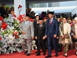 Dampingi Presiden, Wapres Ma’ruf Amin Hadiri Peringatan HUT TNI Ke-79 di Lapangan Silang Monas