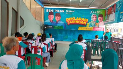 Jaringan Beda Pisan Sepakat Dukung Airin-Ade Sumardi dan Benyamin Davnie-Pilar Saga Ichsan
