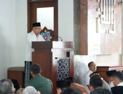 Jelang Purna Tugas, Wapres Ma’ruf Amin Didaulat Menjadi Khatib Jumat di Masjid Setwapres
