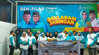 Komunitas Pecinta Generasi Cerdas Dukung Airin-Ade & Ben-Pilar