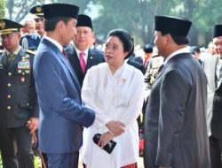 Prabowo Subianto Dampingi Presiden Joko Widodo Hadiri Upacara Peringatan Hari Kesaktian Pancasila