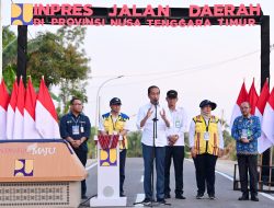 Presiden Jokowi Resmikan 27 Ruas Jalan di Provinsi NTT
