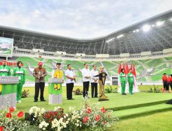 Presiden Jokowi Resmikan Stadion Utama Sumatera Utara