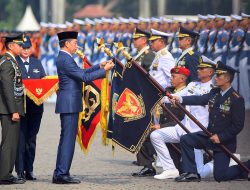 HUT Ke-79, Presiden Jokowi Dorong TNI Tingkatkan Kapasitas dan Profesionalitas